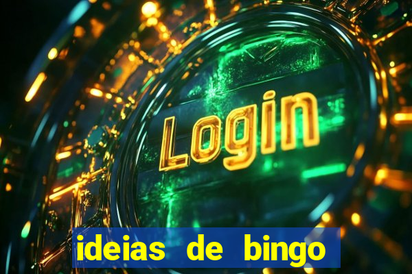 ideias de bingo para o natal